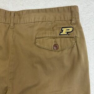 Purdue Colony‎ Campus Khakis Pants Size Men's 34x34 (Fits 34x29) Brown Cotton